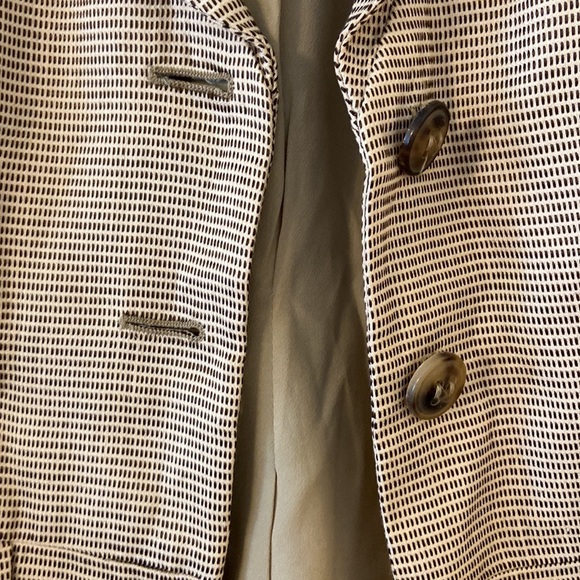 ARMANI COLLEZIONI women’s blazer size 40 US size 8 per chart length 24” bust 32 - Picture 5 of 13